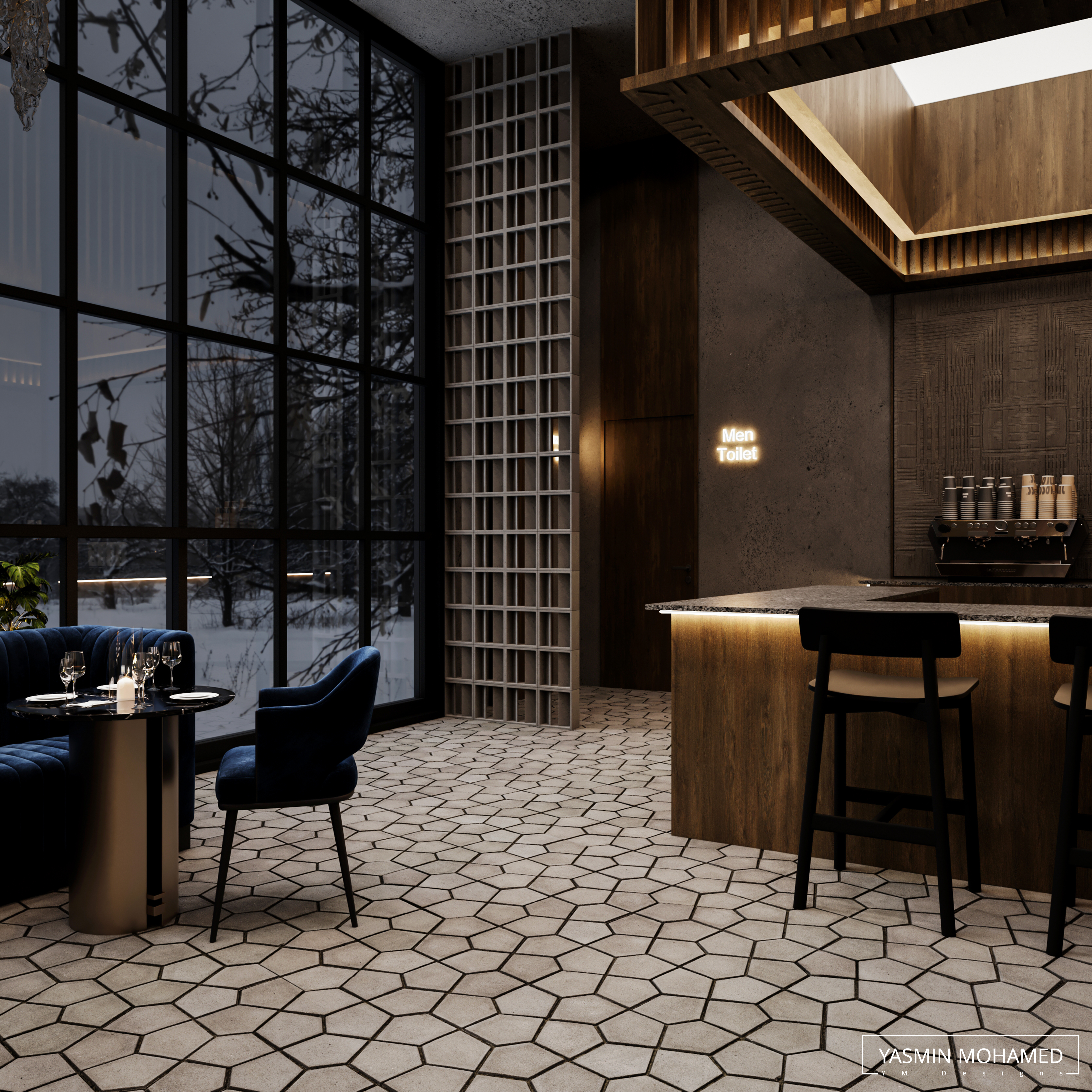 Lu·ury Restaurant Design（豪华餐厅设计）丨yasmin mohamed-16