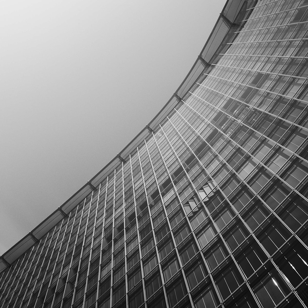 Staring at Buildings - B/W Edition-0