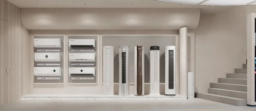 260m²青岛胶州约克VRF中央空调展厅丨周笙笙展厅设计-21