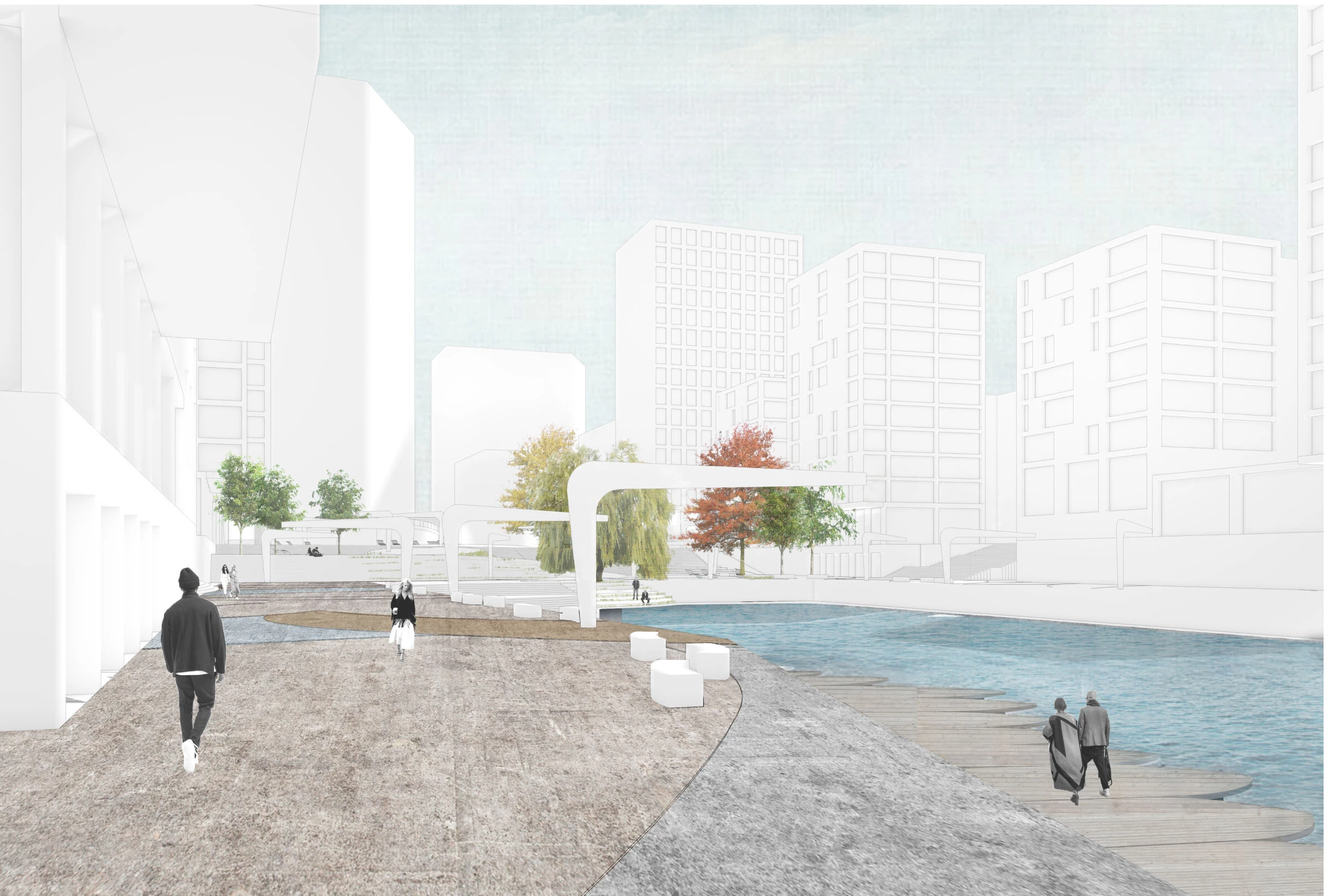 埃尔布鲁克港城丨德国汉堡丨Arriola and Fiol arquitectes-15