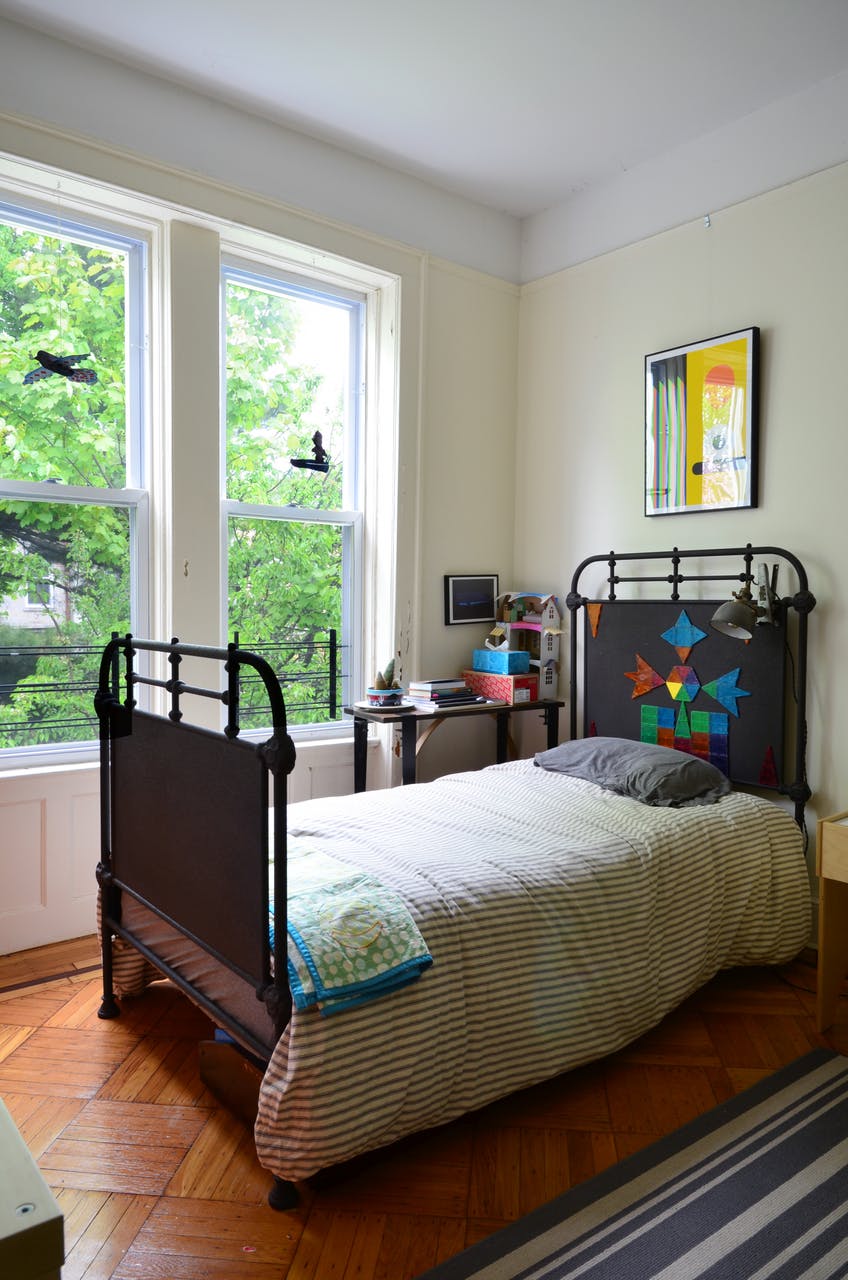 布鲁克林某友好家庭公寓简约风室内设计丨美国纽约丨Andre Mack-57