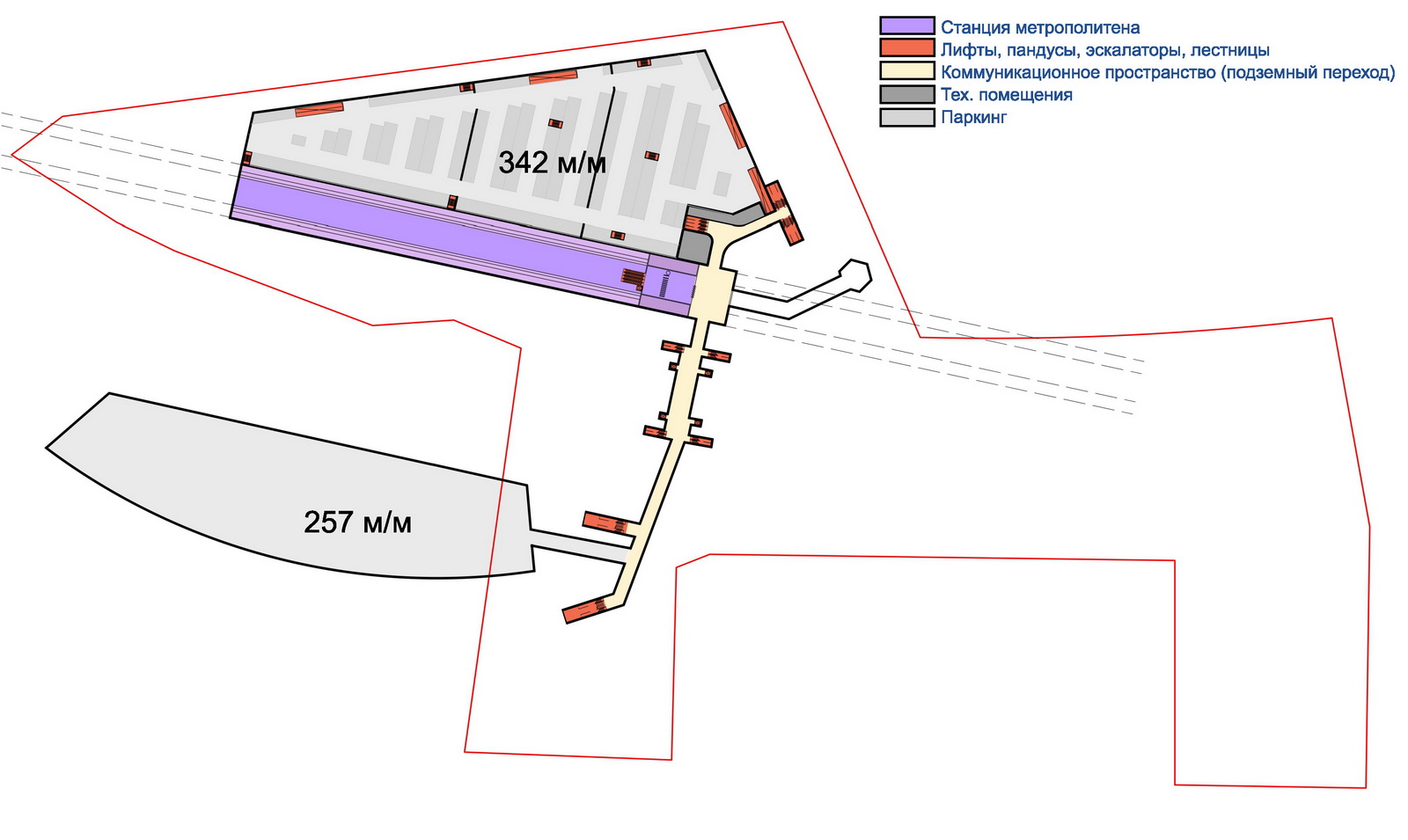 圣彼得堡“拉克塔流”交通枢纽·室内设计的新篇章-21