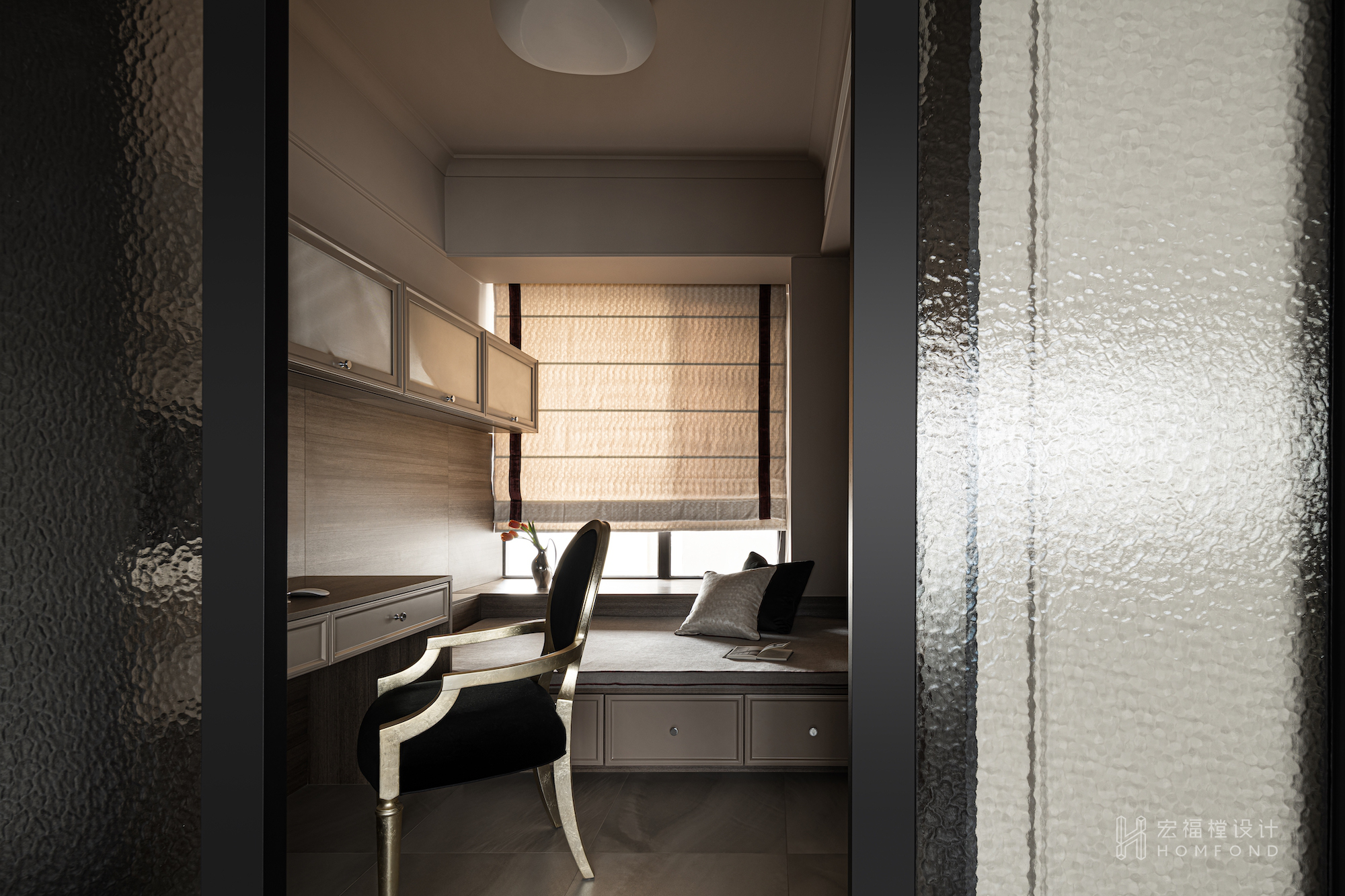 法式轻奢风格四室两厅设计丨中国成都丨成都宏福樘设计-52