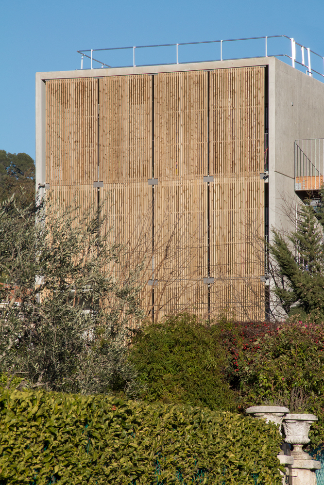 融合绿意的法国 Mouans·Sartou· 社会住宅与商铺设计-25