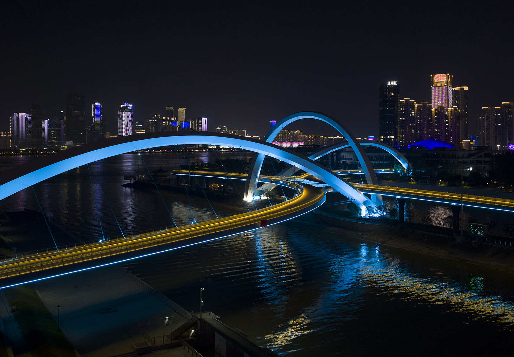 杭州大运河门户桥丨中国杭州丨扎哈·哈迪德建筑事务所（ZHA）-46