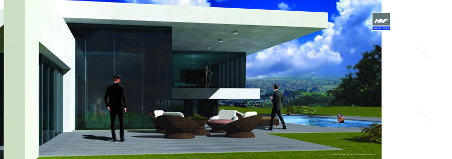 古格希尔豪斯 | 极简主义豪华别墅设计-7