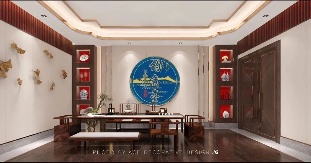 钓鱼臺旗舰店 · 新中式奢华空间设计丨中国泉州丨ACE 筑伦装饰-66
