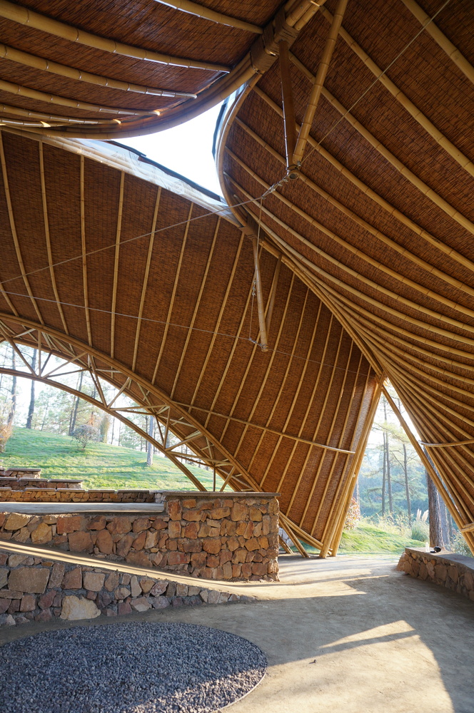 竹结构“风之亭”丨中国安徽丨同济大学建筑与城市规划学院-34