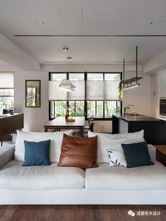 现代原木感混搭居所丨大墨-19