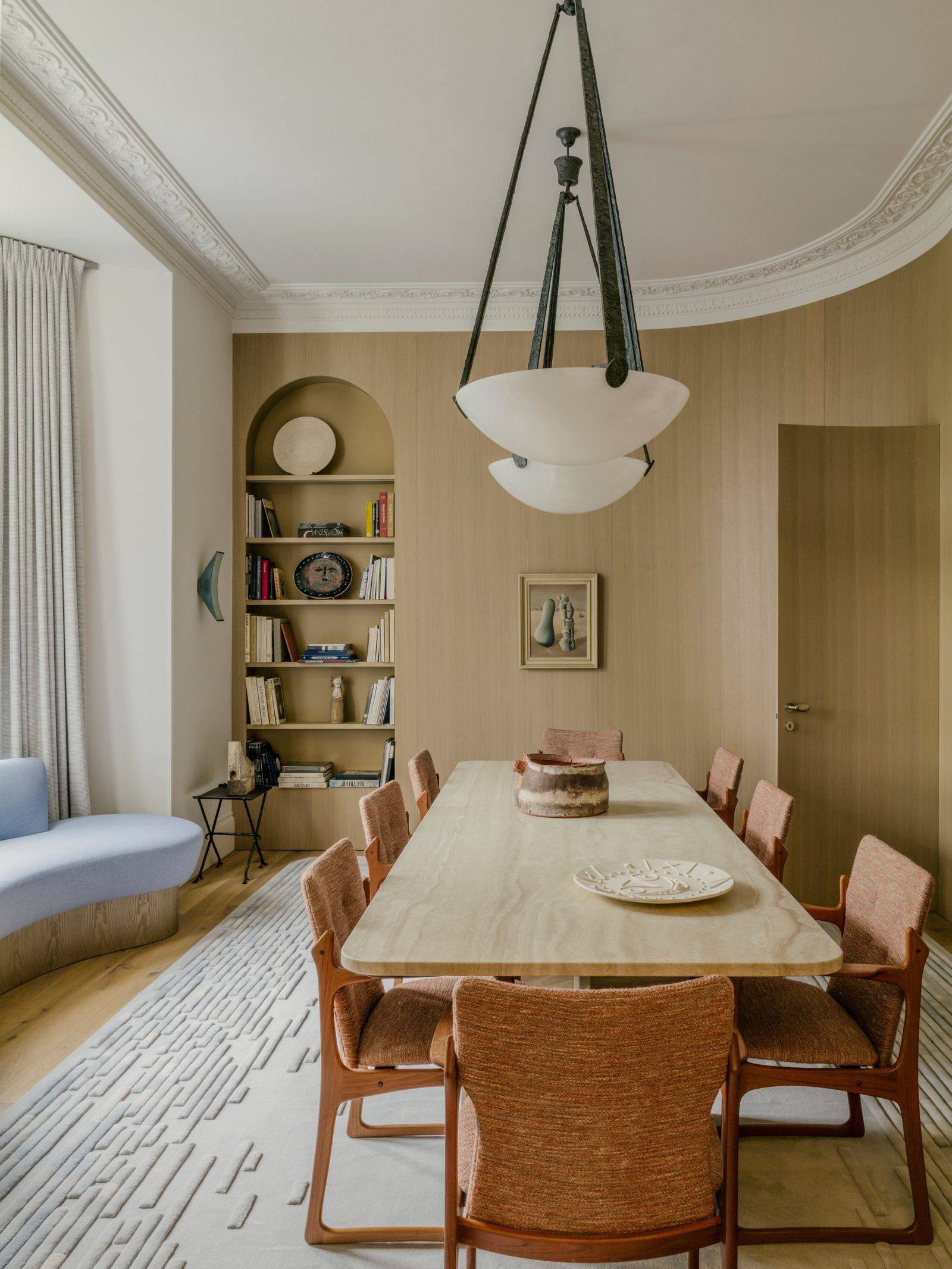 伦敦维多利亚式带温泉和室内泳池住宅丨英国伦敦丨格鲁吉亚建筑师Irakli Zaria-15