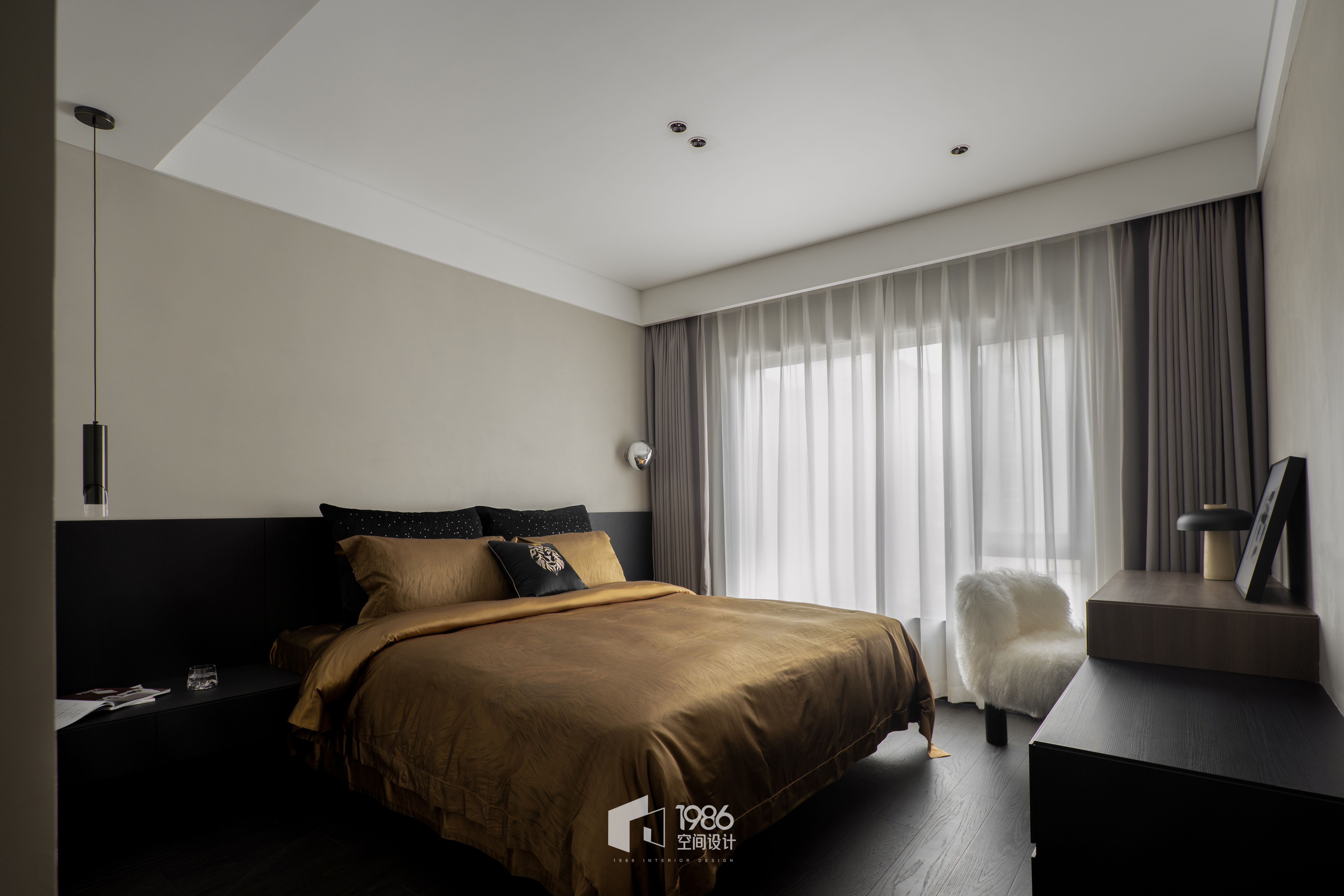 1986设计｜147㎡极简现代风，打破传统定义新现代设计-22