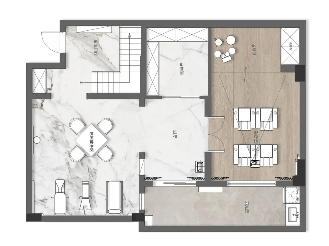 三伏新作丨460㎡现代法式,浪漫要夹杂在生活里-133