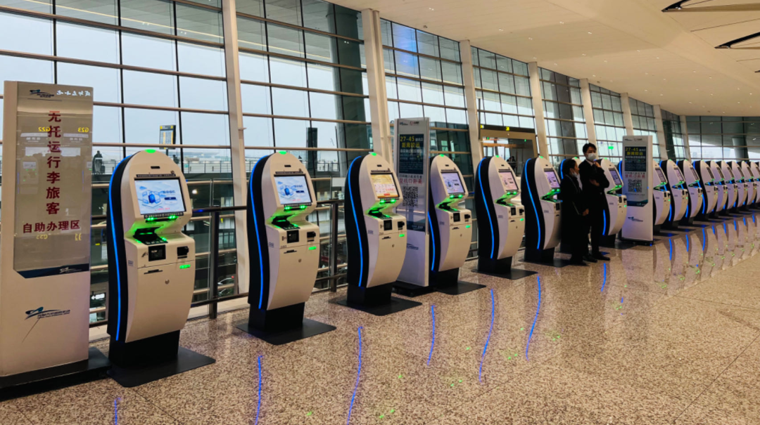 新值机岛投用，办理值机这样走-26