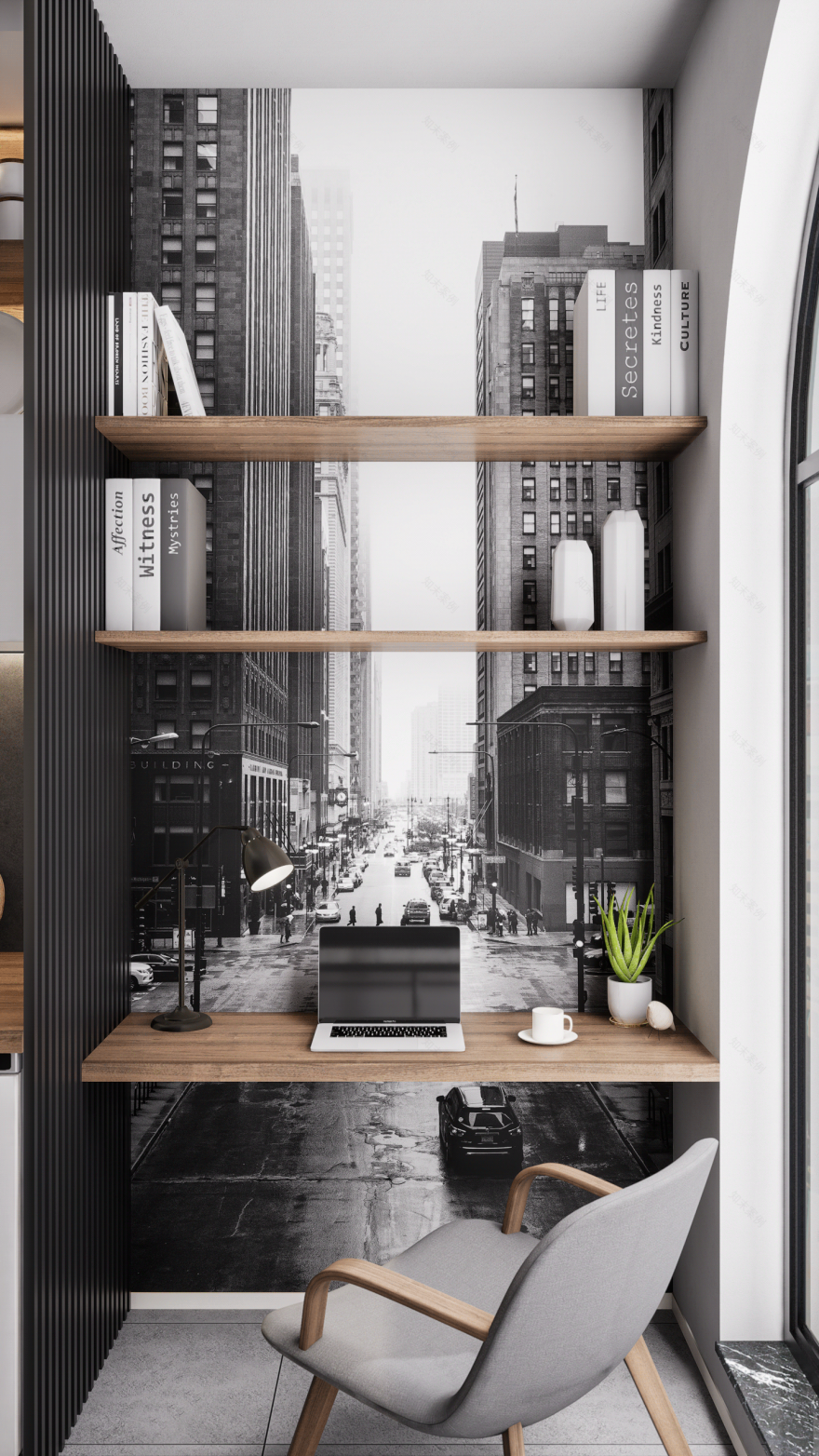 紧凑型居住室内丨Ar Tanzeel Amjad-23