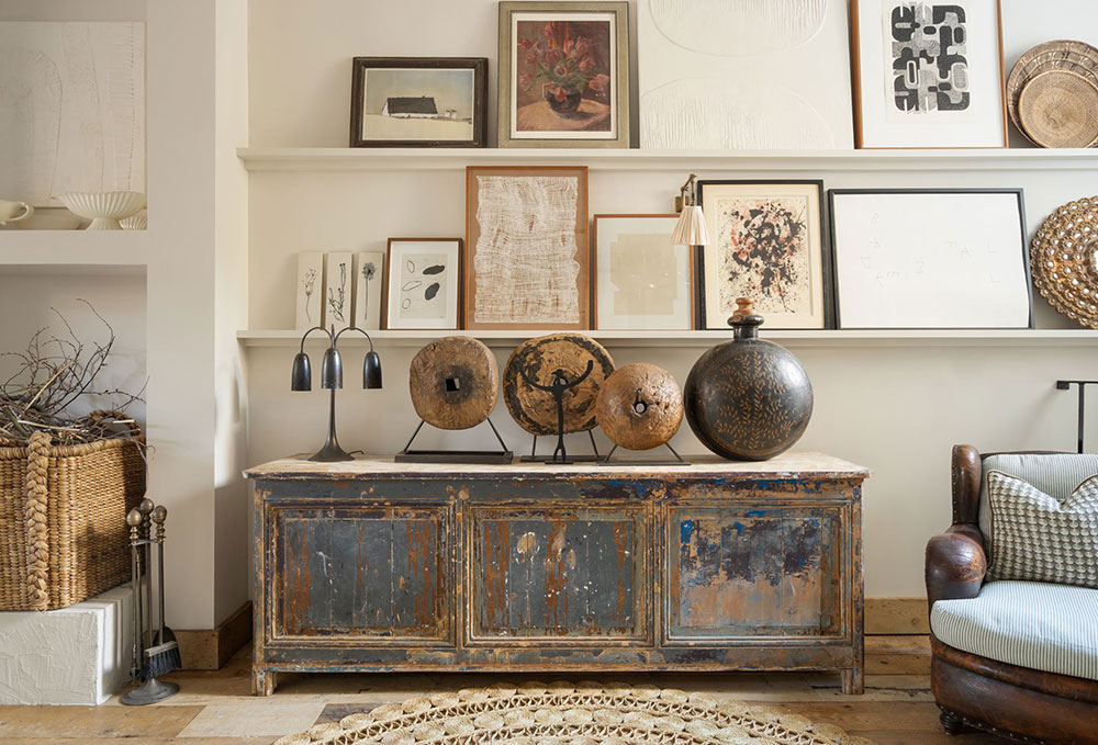 伦敦带有乡村特色的漂亮联排别墅-4