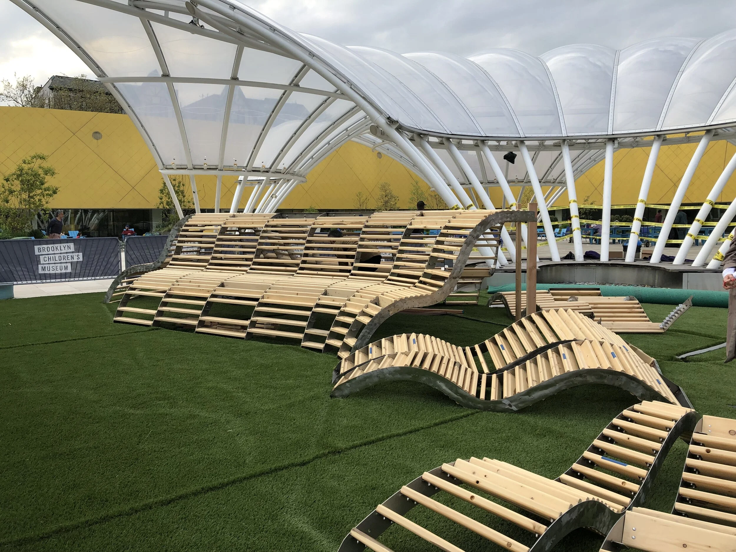 布鲁克林儿童博物馆“鸟巢”游乐雕塑丨G2 Collaborative与Tri Lox合作-8