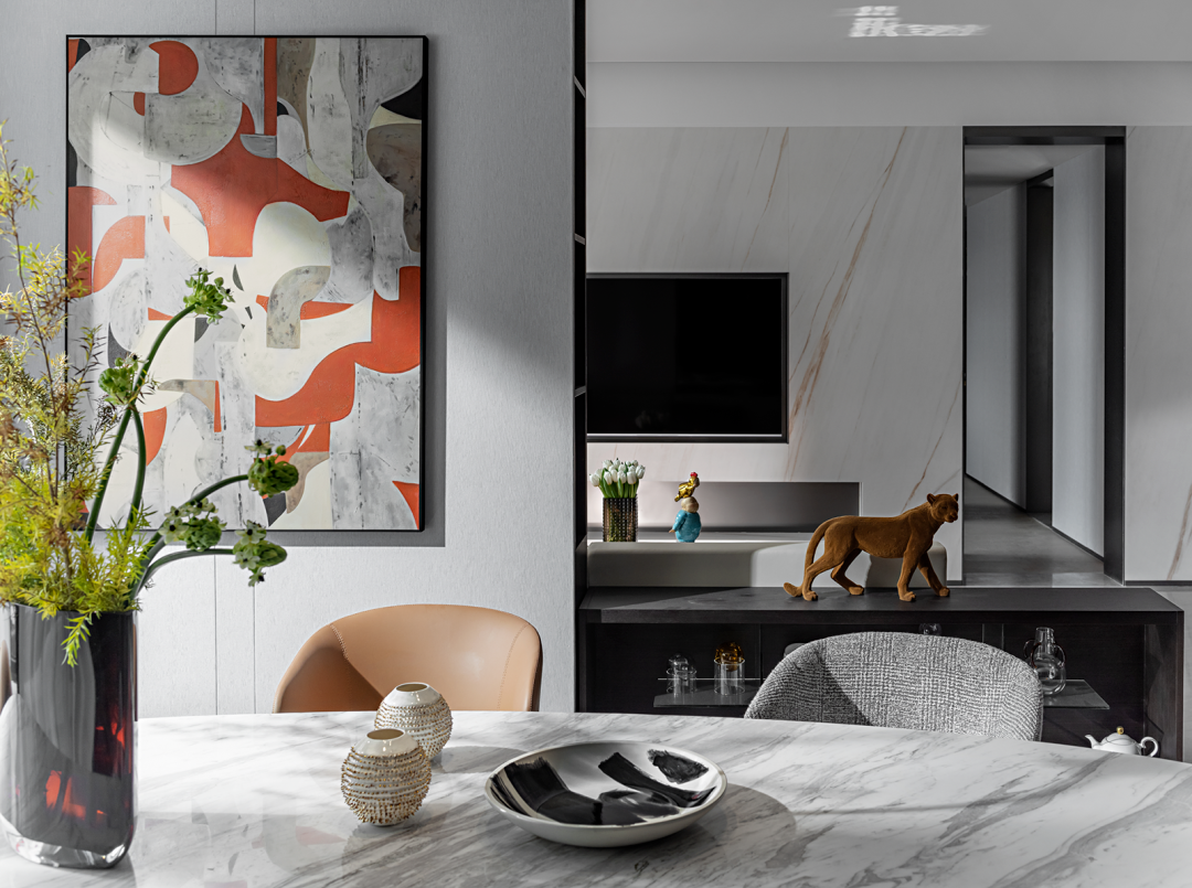 伶居空间设计 · 238㎡轻奢大平层-8