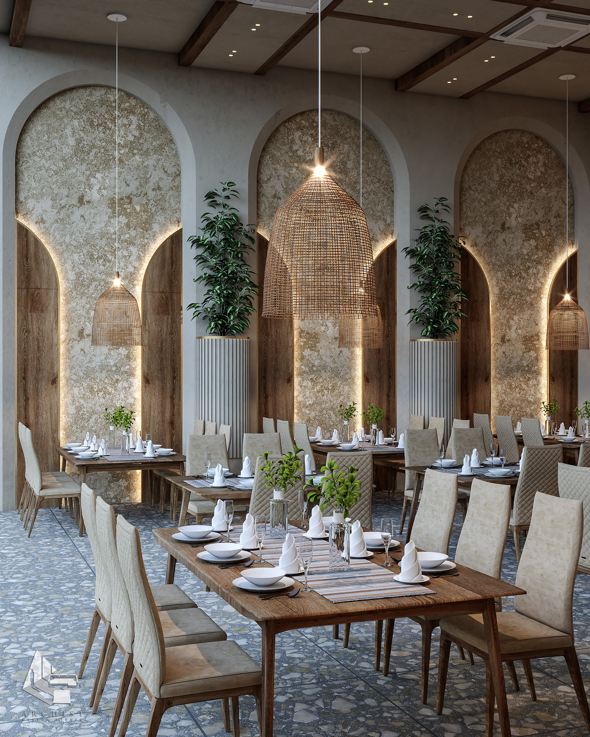 MAKCHAN YANBU 分店室内设计丨沙特阿拉伯延布-7