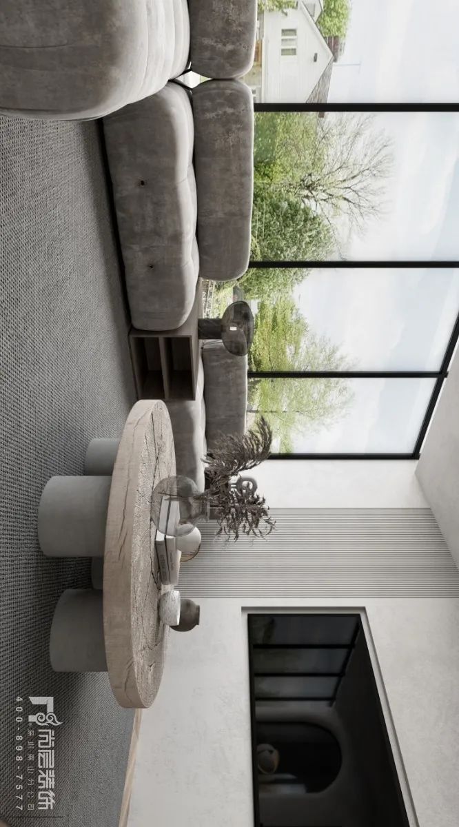 尚层南山设计|| “君之玲珑”侘寂美学,物质贫乏,精神富足-47