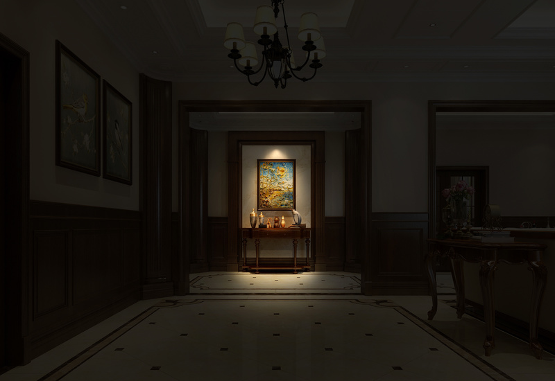 五一新苑600平独栋别墅，艺术光打造有内容的家-12