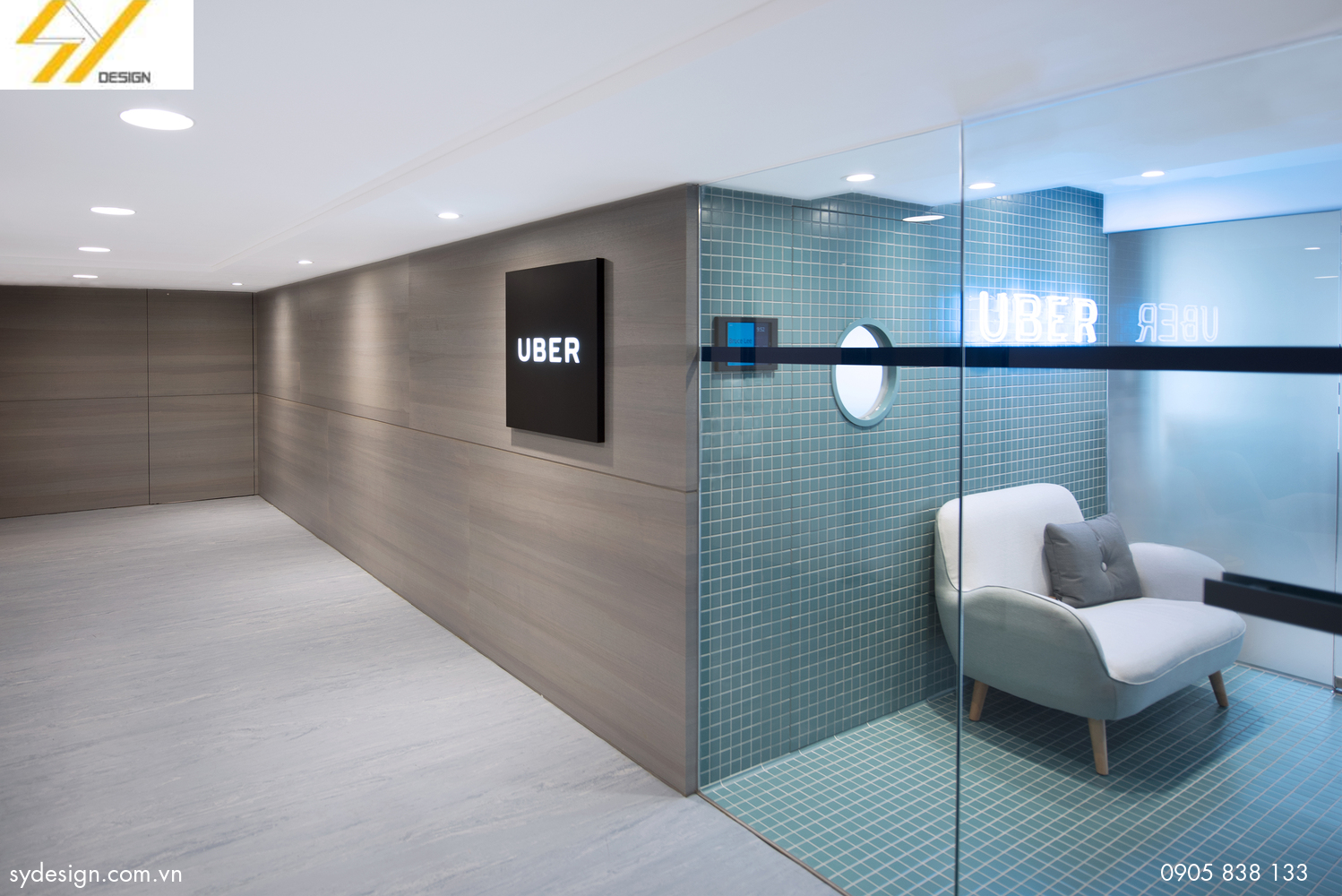 香港Uber办公室现代建筑设计丨中国香港丨Bean Buro-15