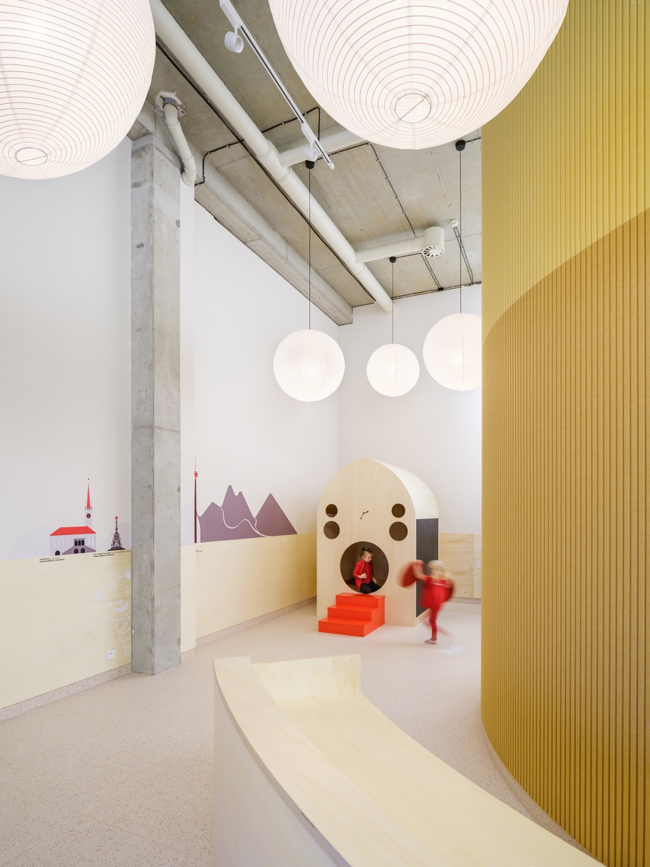 捷克Maple Bear学校室内设计(含奥洛穆茨幼儿园,布尔诺小学)丨捷克奥洛穆茨丨SOA architekti-19