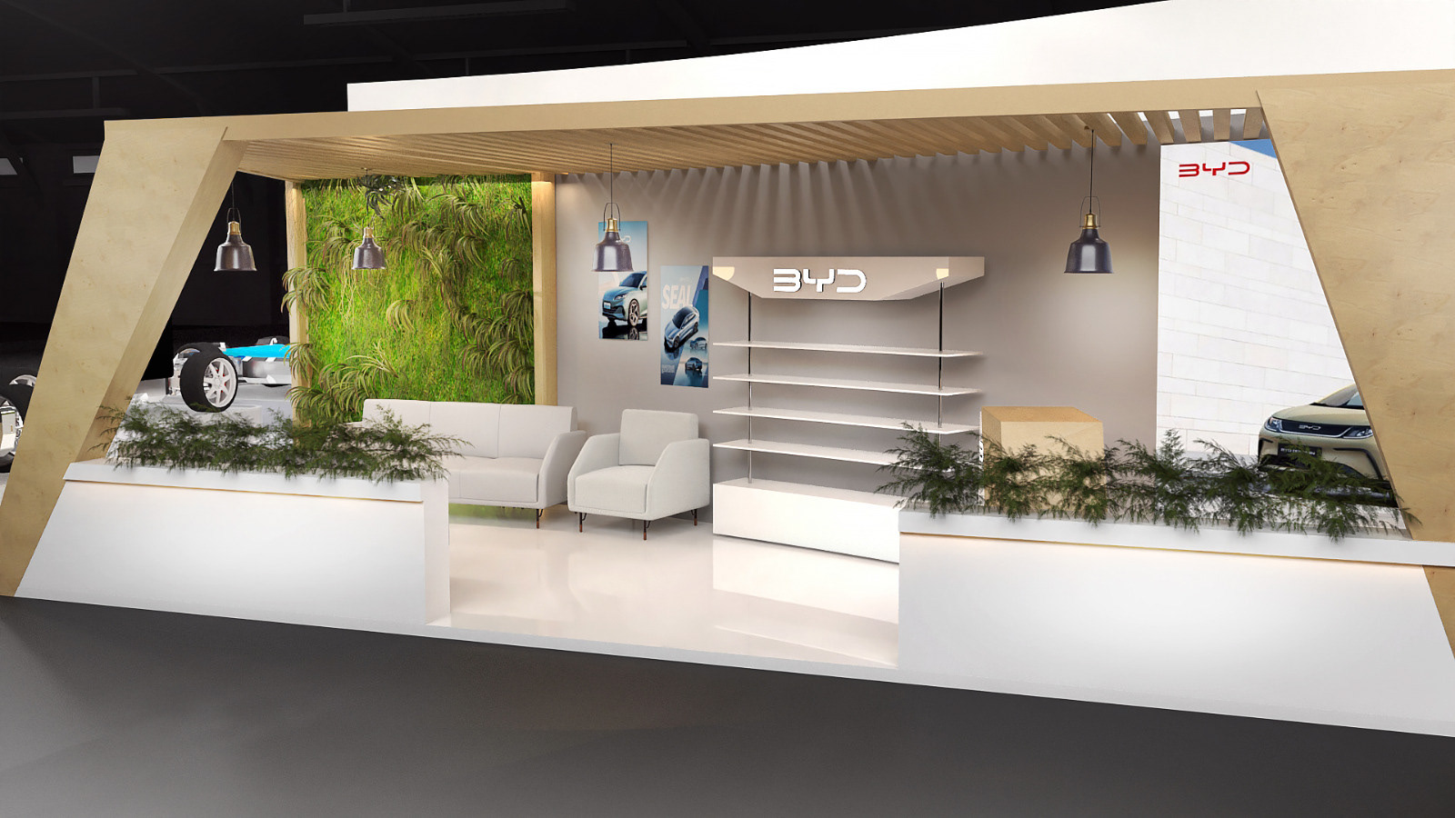 BYD Launch 汽车展厅-7