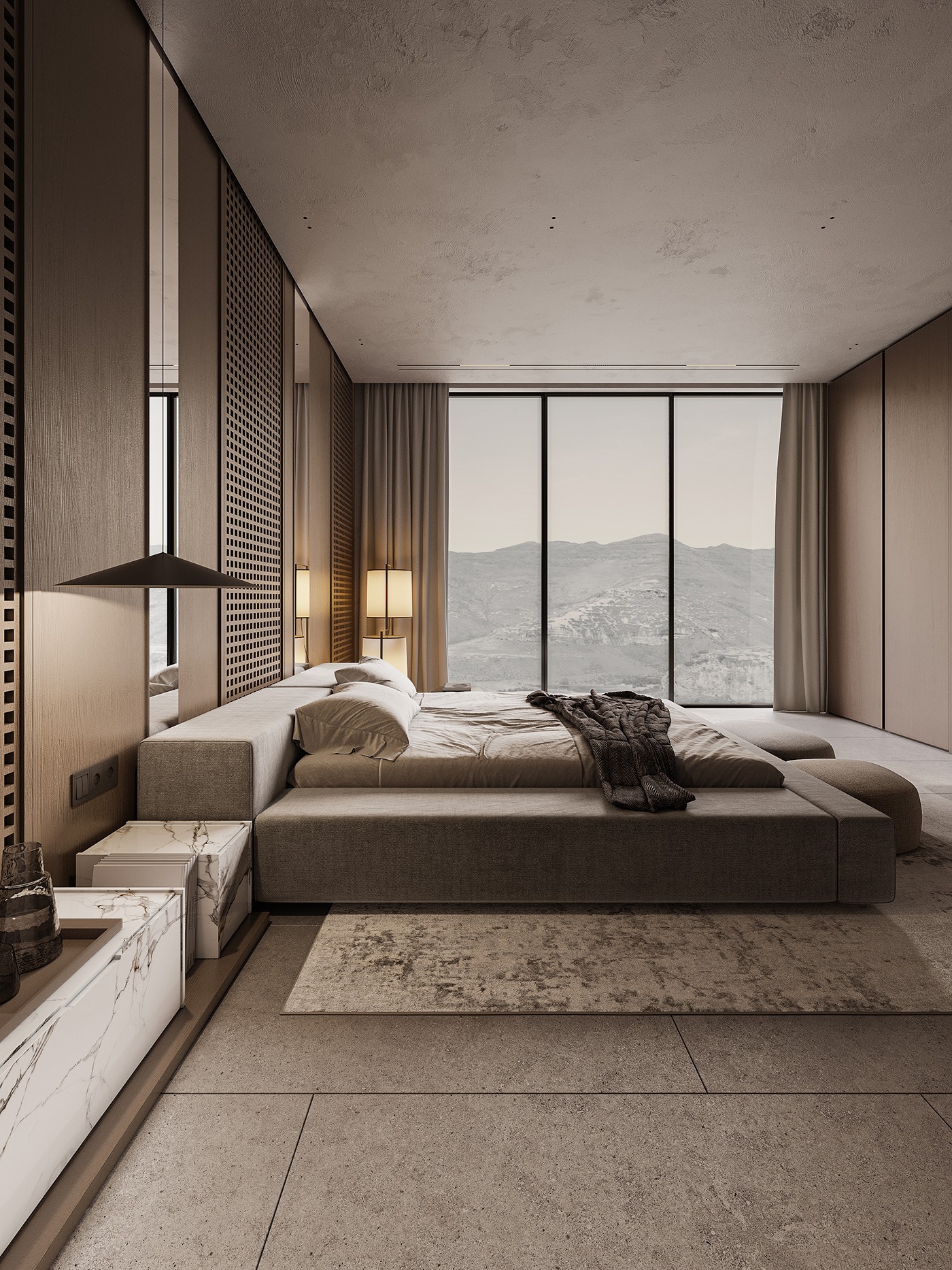 高级素色+木质风 别墅设计！-31