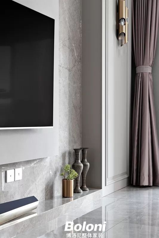 现代新古典的冷艳多彩空间-35