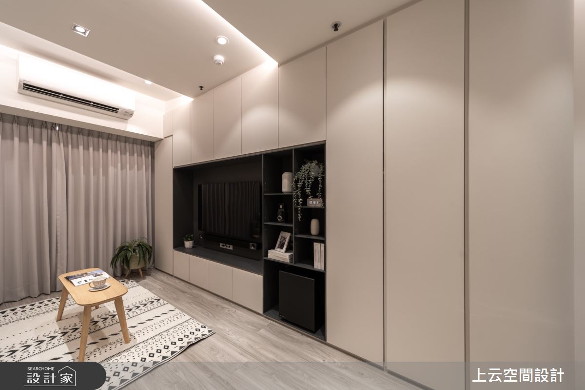 上云·恬悅心居·簡約風·20坪設計案例丨上云空間設計-19