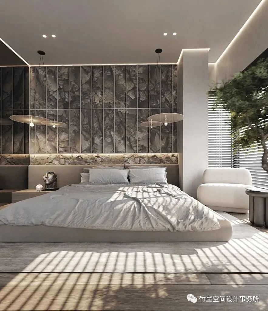 灰色艺术,简约奢华的完美融合丨竹墨空间设计事务所-63