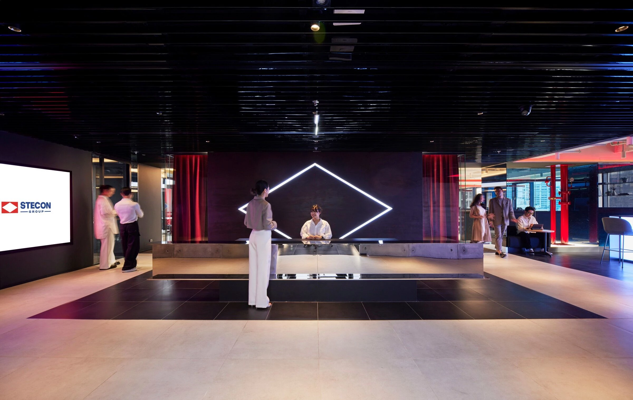 斯泰康办公室丨泰国曼谷丨YAAF DESIGN-56