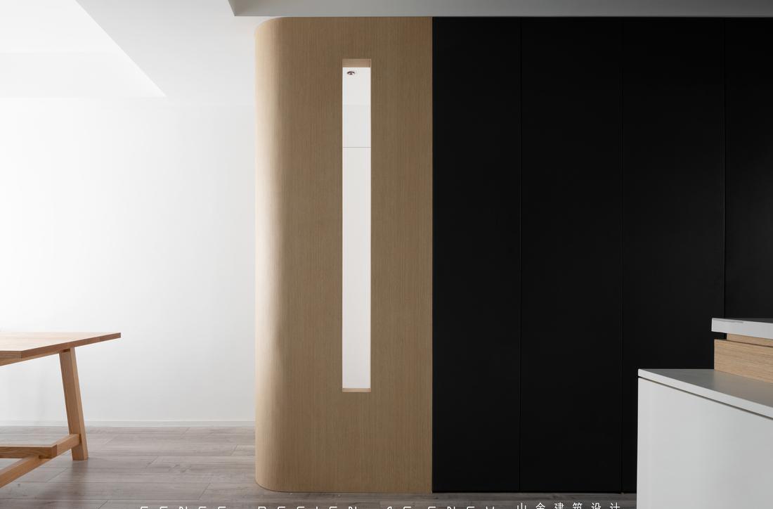 灰色绿调的通透空间 · 小三室变大二室的惊艳改造-10