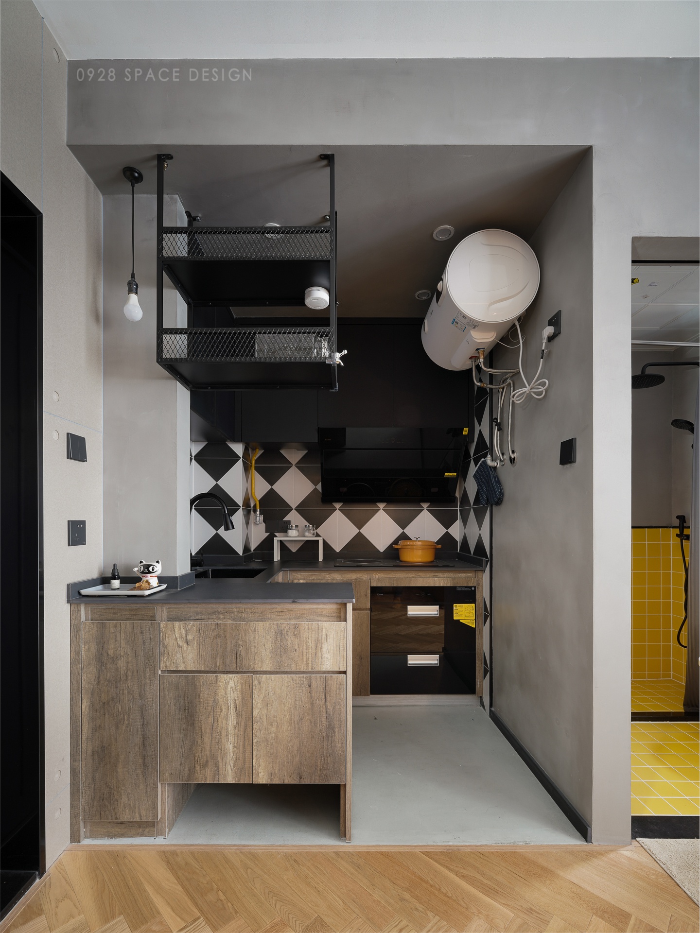 工业风独居空间设计-19