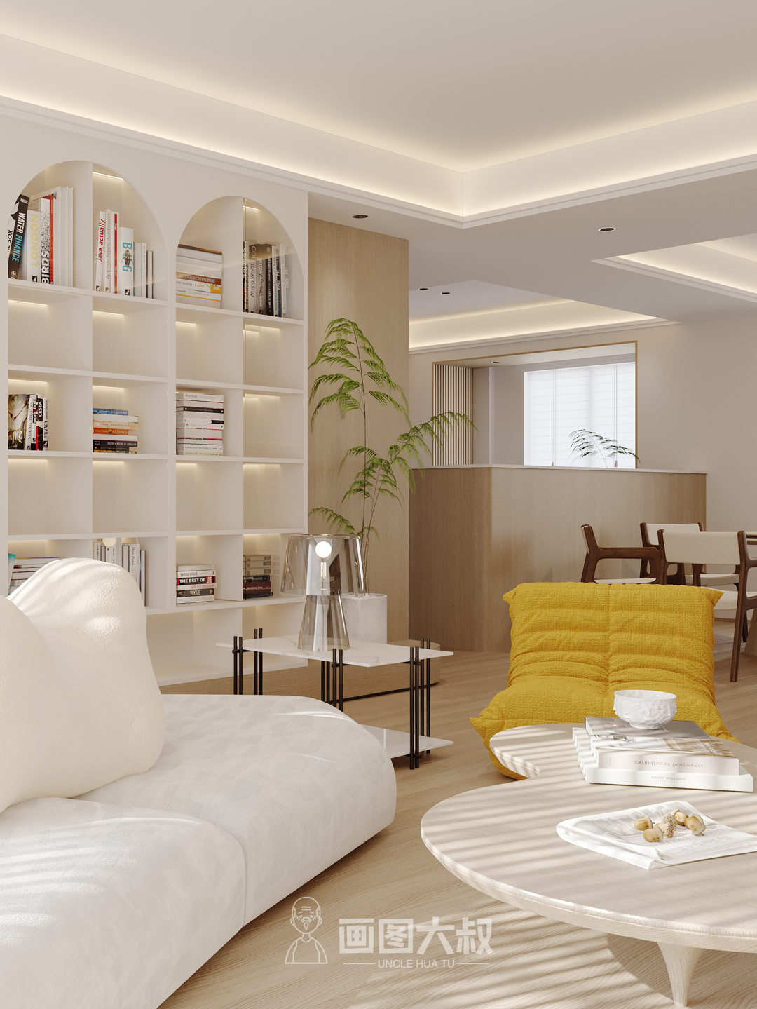 原木风效果图表现-3