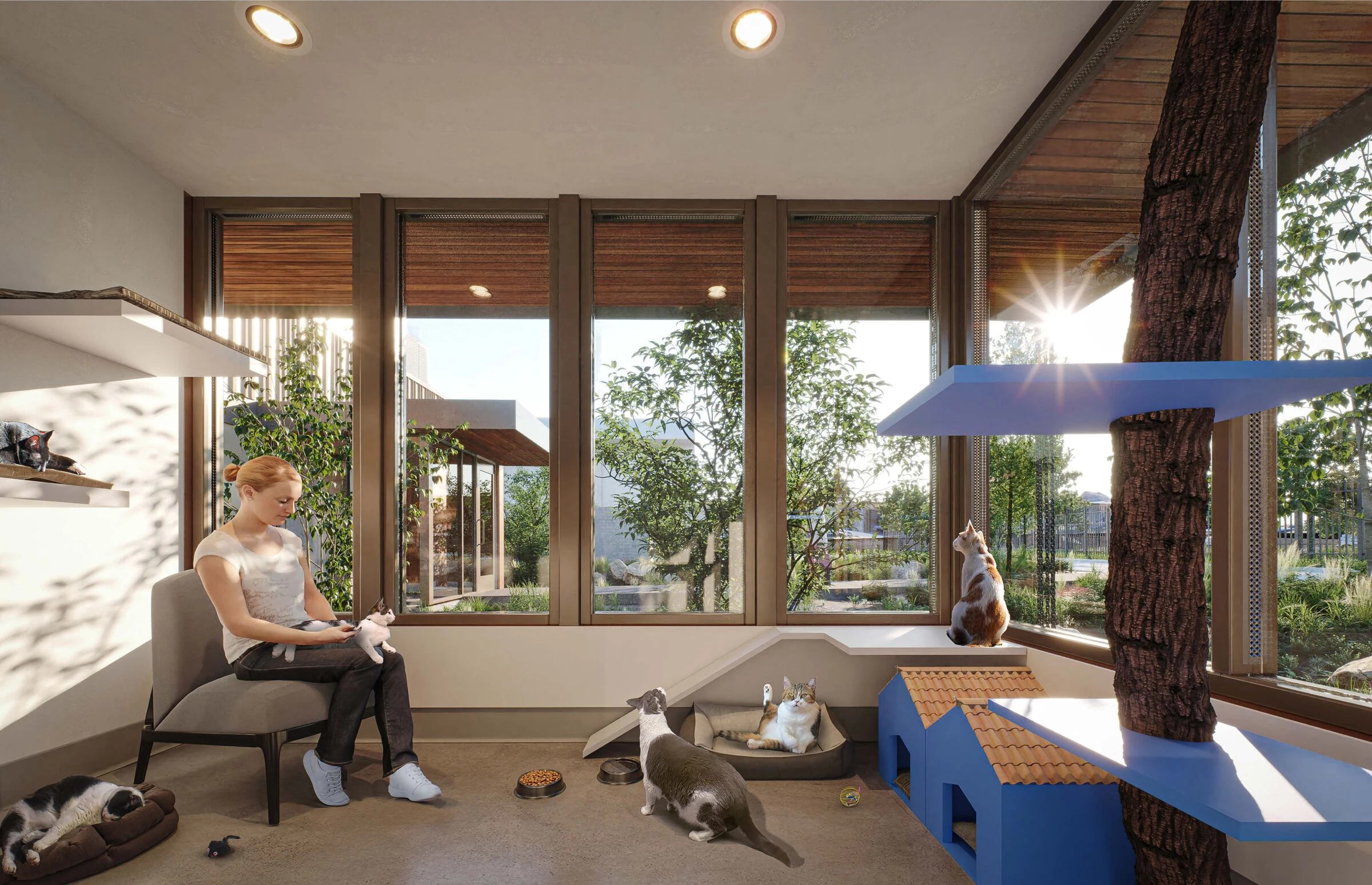 俄勒冈人道协会丨美国波特兰丨Scott Edwards Architecture-49