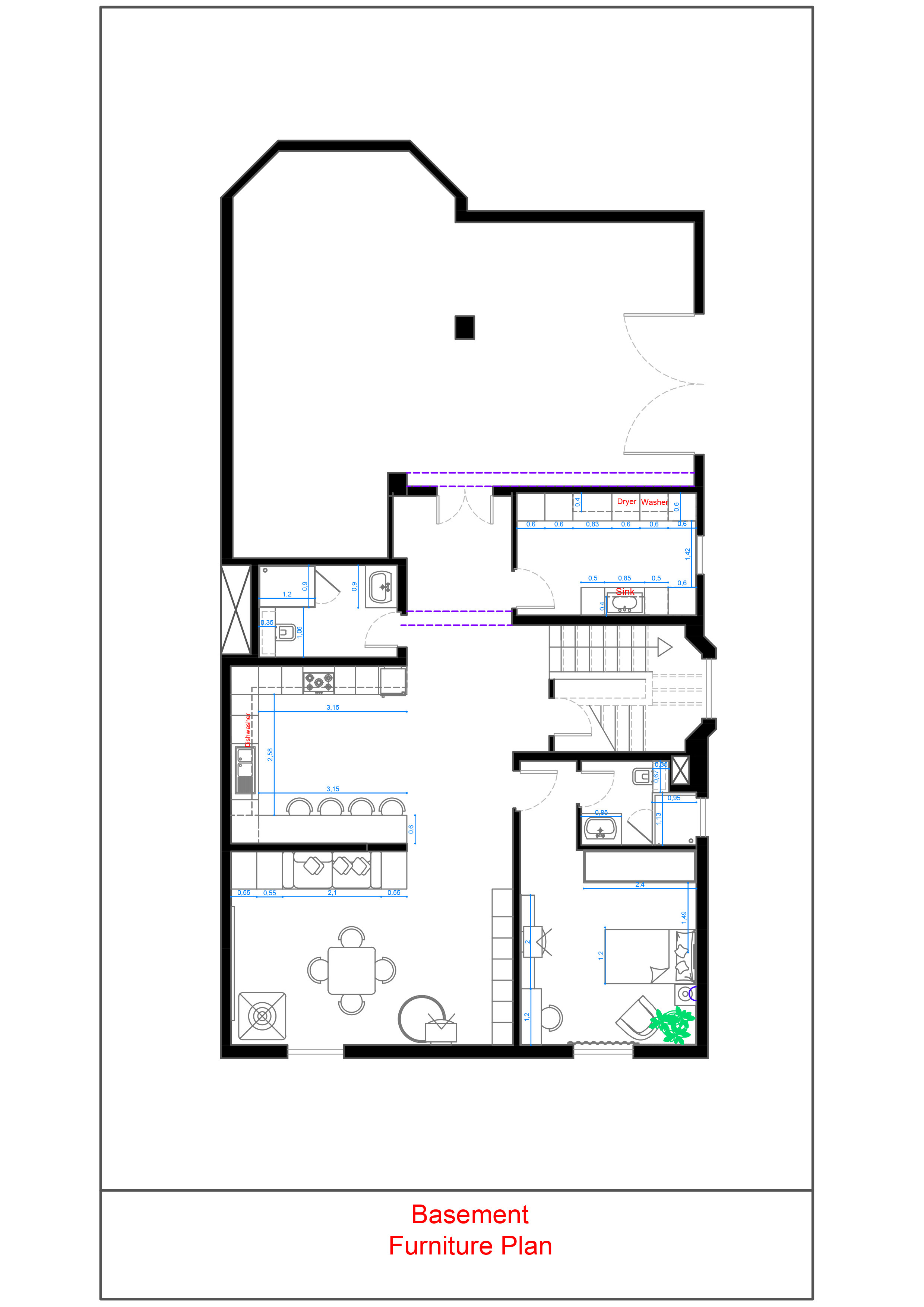 AutoCAD Work - Plans / 3 Storey Villa-16