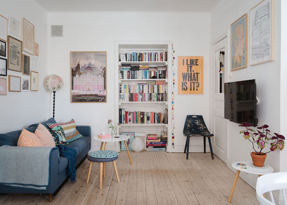 斯德哥尔摩快乐北欧风格公寓-5