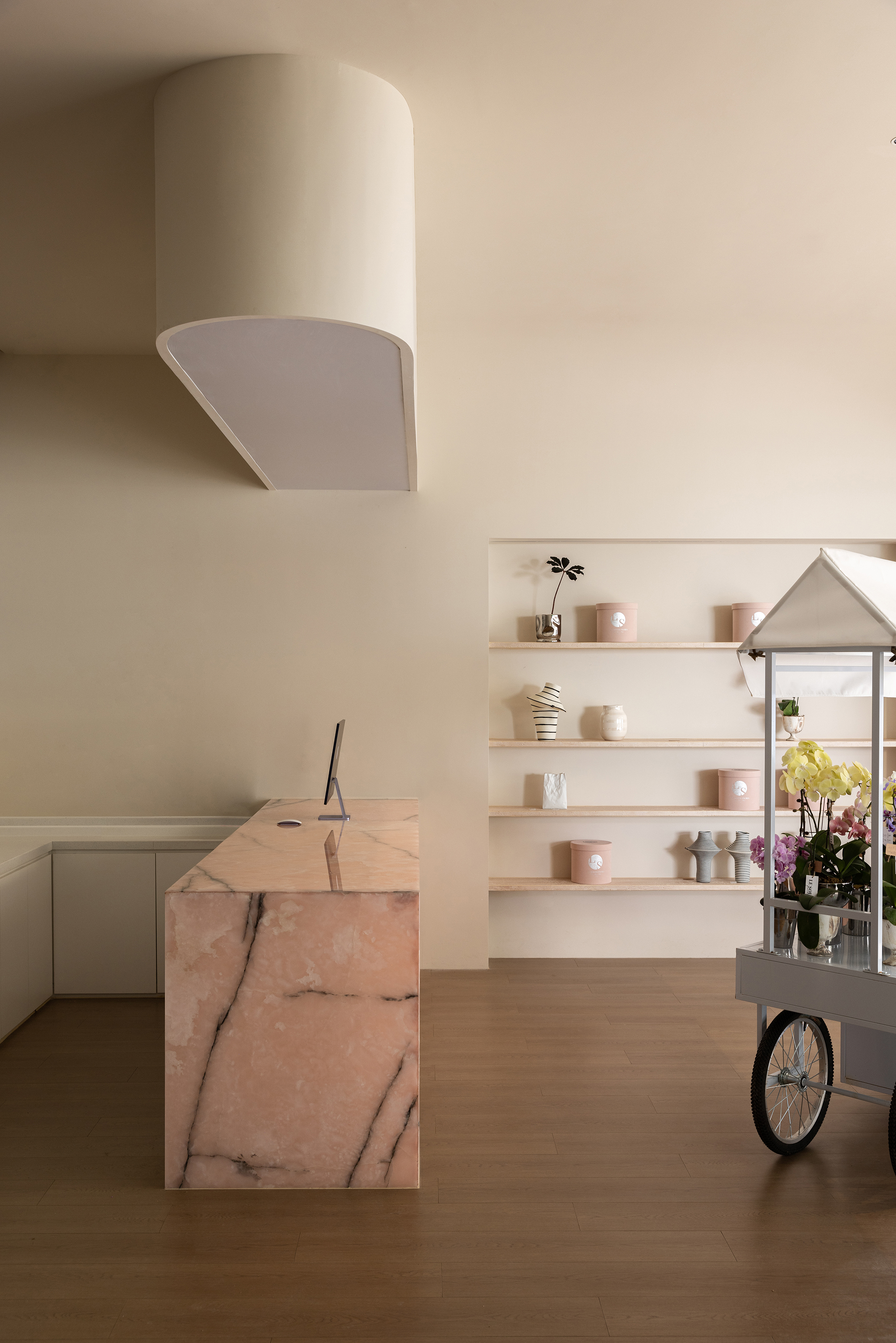 80平 杭州梨色花店（落地实景）-14