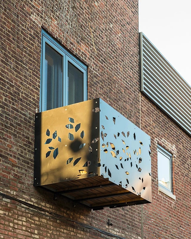 豪华别墅 现代风格美国费城的废弃泡菜场改造住宅-13