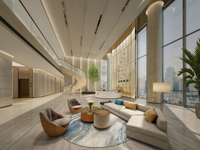 嘉晟国际物流中心室内设计-6