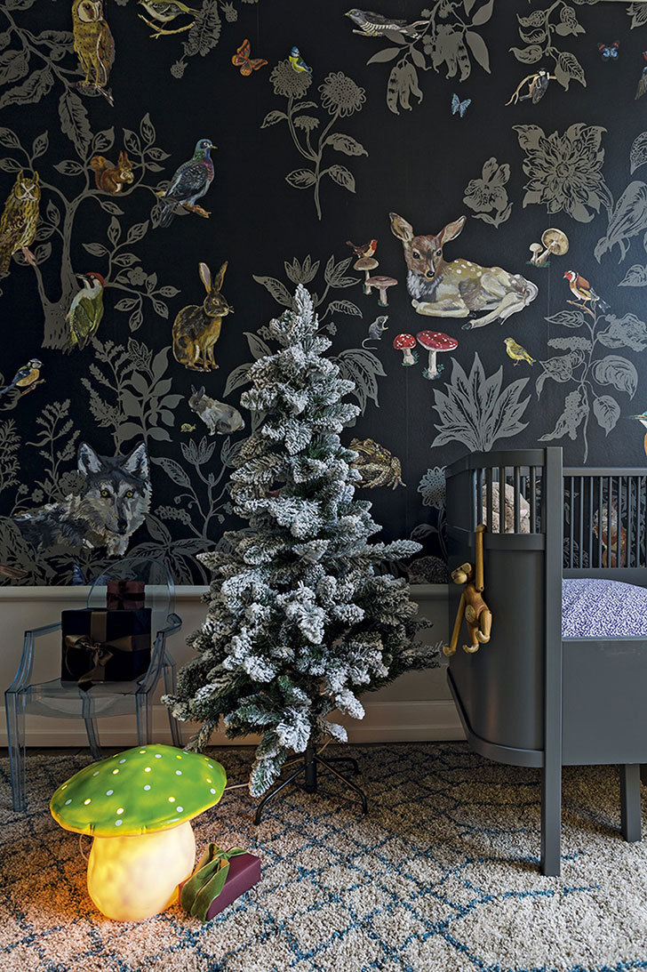 丹麦现代公寓的节日装饰艺术-11