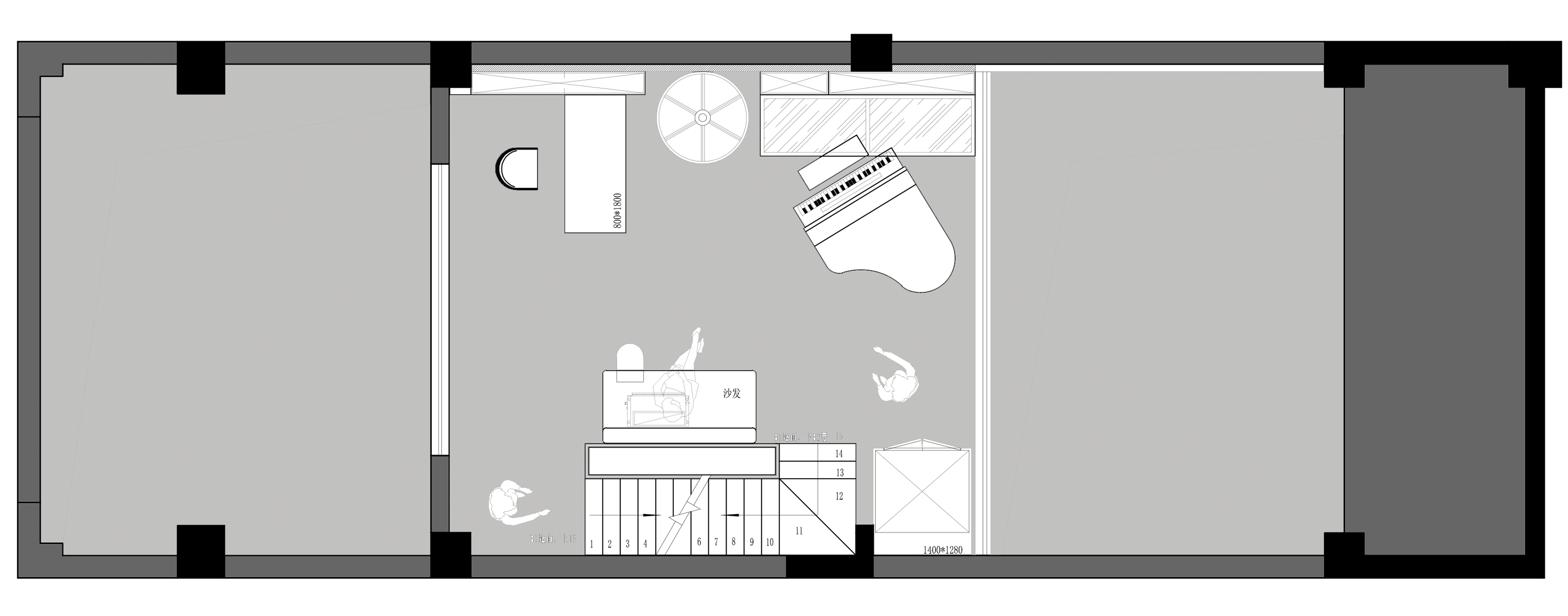 無一内建筑设计——构成 500m2-23