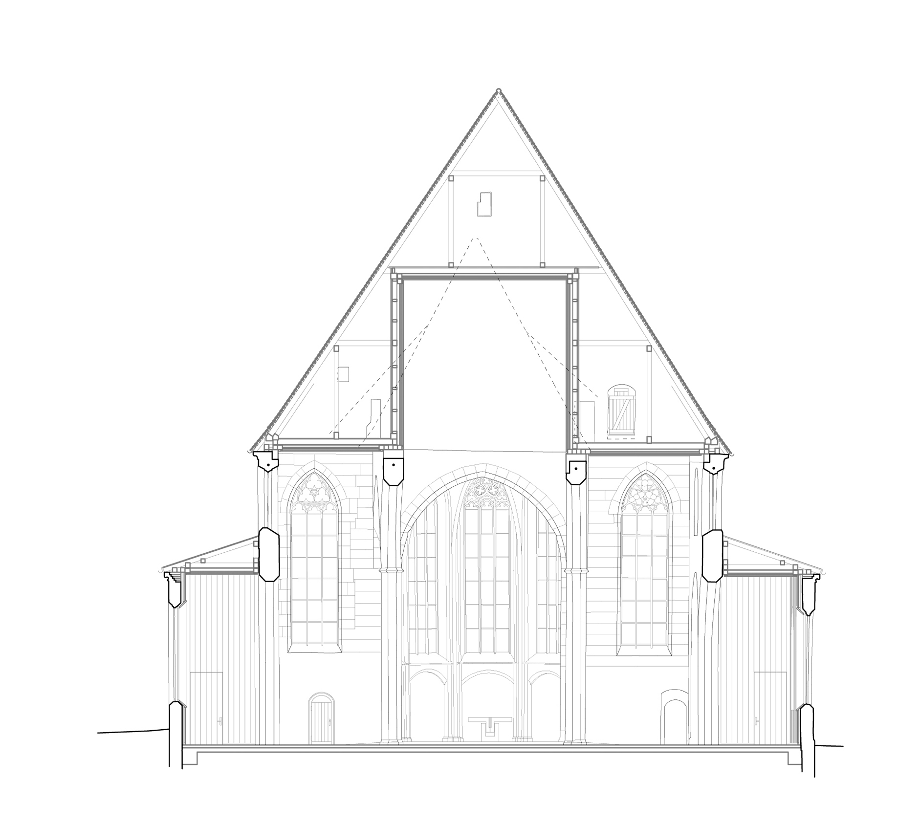 Nürnberg 圣玛莎教堂重建丨德国纽伦堡-18