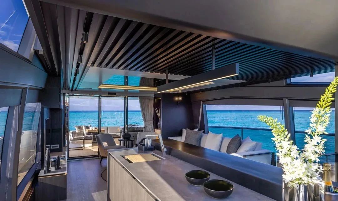 PEARL 72 船型游艇室内设计丨凯丽·赫本-18