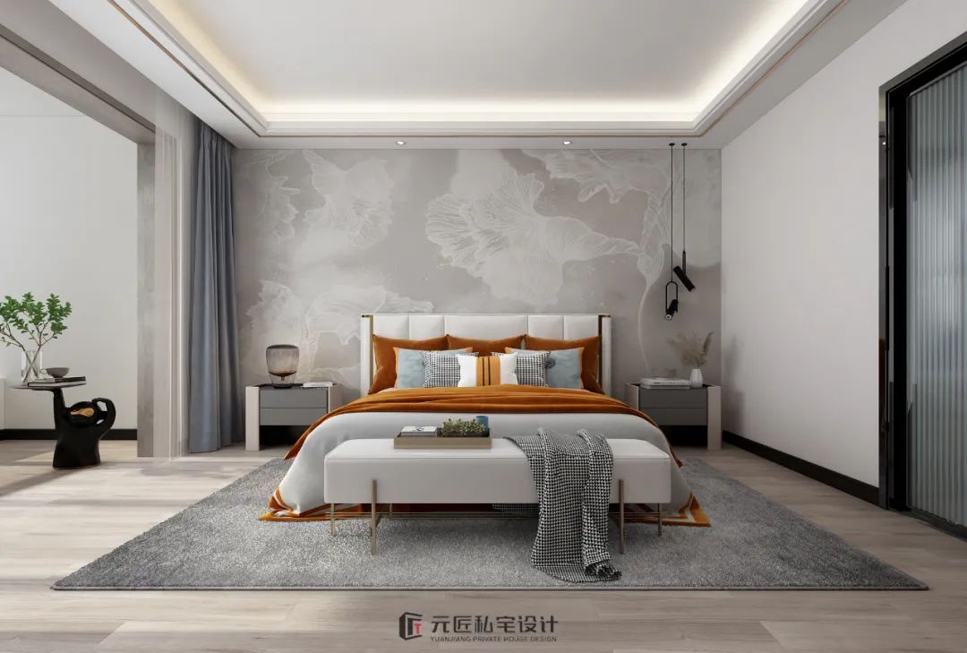 九里晴川 | 220㎡顶楼复式 精致简约感 舒适而自然-20