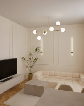 Projekt wnętrza mieszkania w KK