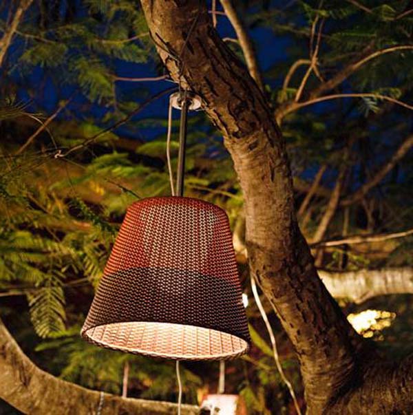 Wicker Light巨型台灯式火炬灯丨菲利普·斯塔克（Philippe Starck）-4