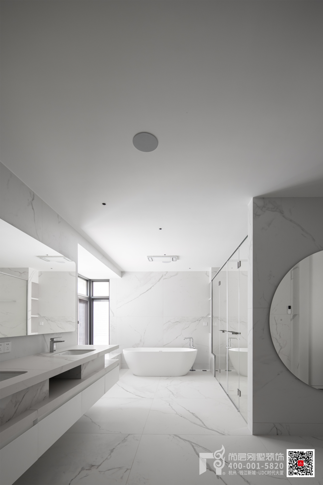 1030㎡现代简约·解构主义与留白美学的空间叙事-42