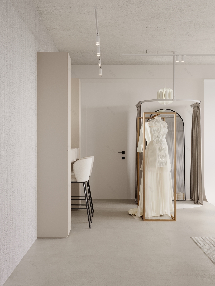 Wedding salon and photostudio 设计丨乌克兰切尔诺夫策丨PasteliInteriors 设计工作室-14